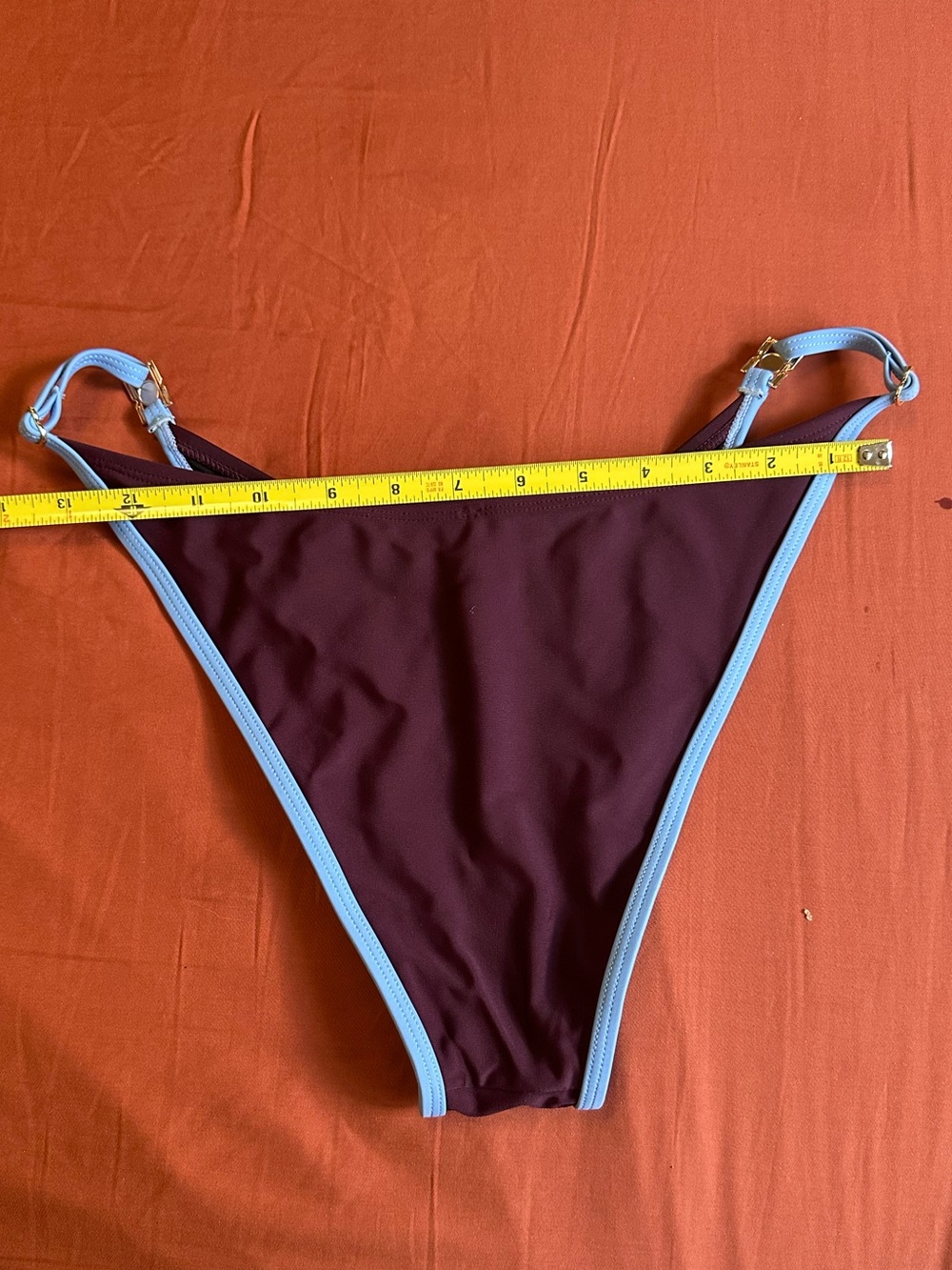 NWOT Cupshe Low-Rise Two-Tone Bikini Bottom - Picture 8 of 8